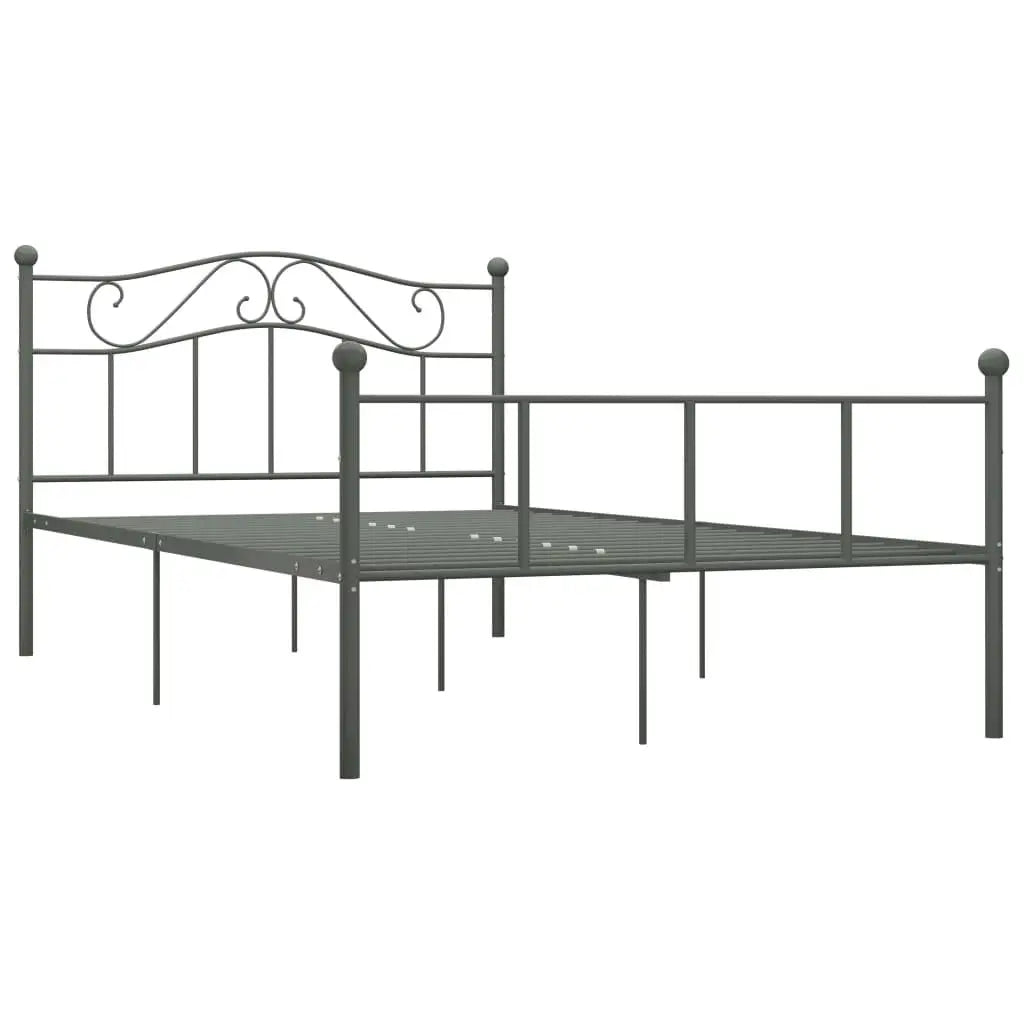 Sturdy design metal bed frame