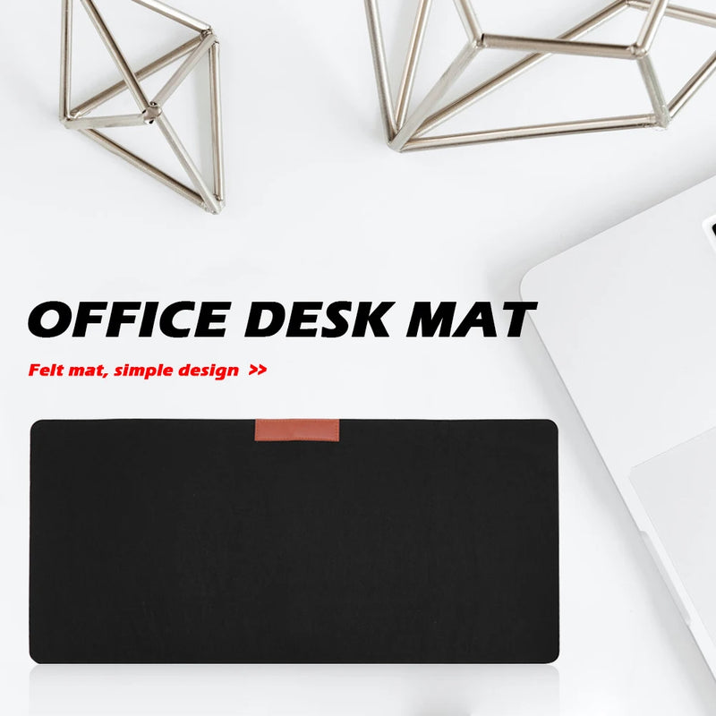 Table Soft Felt Non-slip Mouse Pad