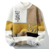 Men's Winter Warm O Neck Plush Sweater