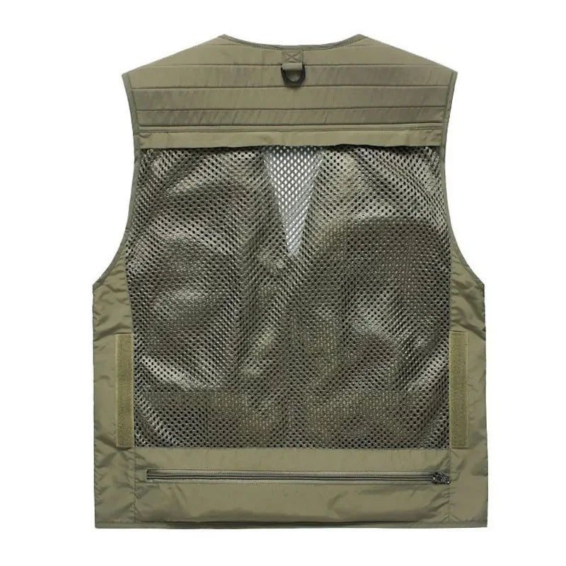 Multi-pockets Quick-dry Breathable Outdoor Vest