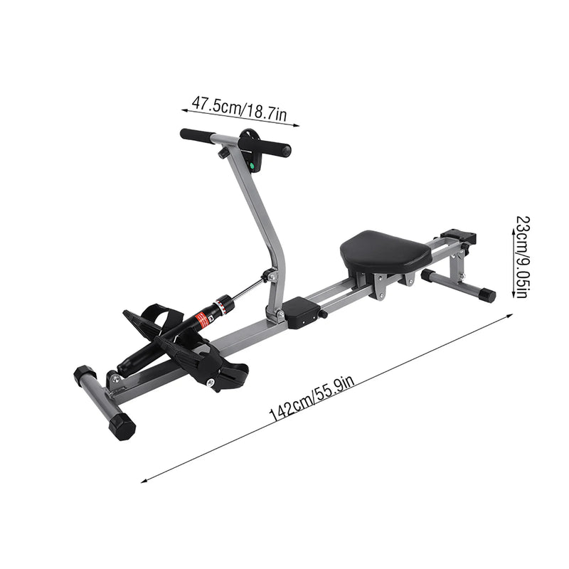 Fitness Metal Steel Rowing Machine | East R Us
