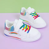 Fashion Rainbow Colorful Casual Shoes