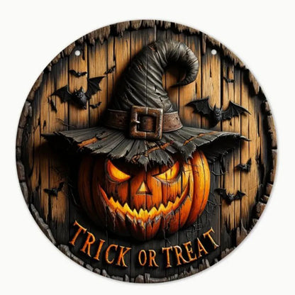 Halloween Wooden Horror Art Decoration