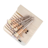 Professional Wooden Make Up Brushes Sets