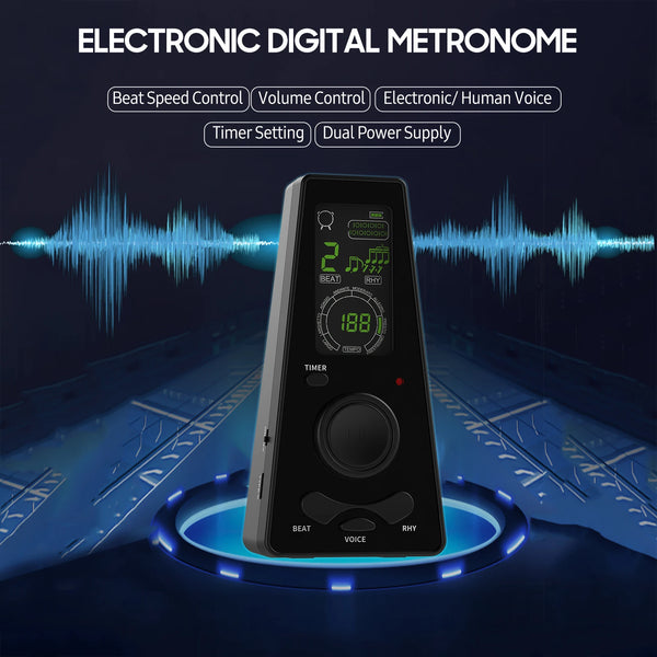 Electronic Digital Metronome with Timer