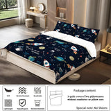 Skin-friendly Warm Machine Washable Bedding Set