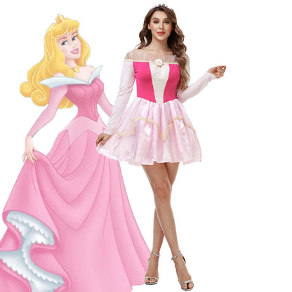 Fancy Cinderella Elsa Cosplay Halloween Dress