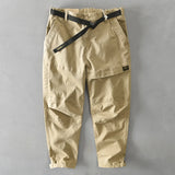 Cotton Solid Color Loose Pants