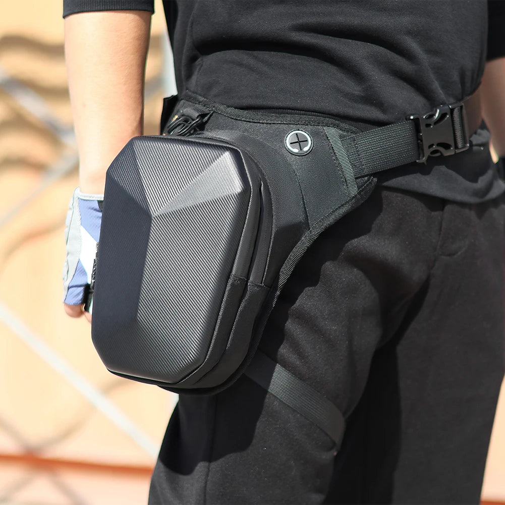 Hard shell sports waist bag