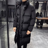 Men's High Quality Fashion Parka Long Coat