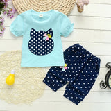 Summer Baby Girls Clothing Set