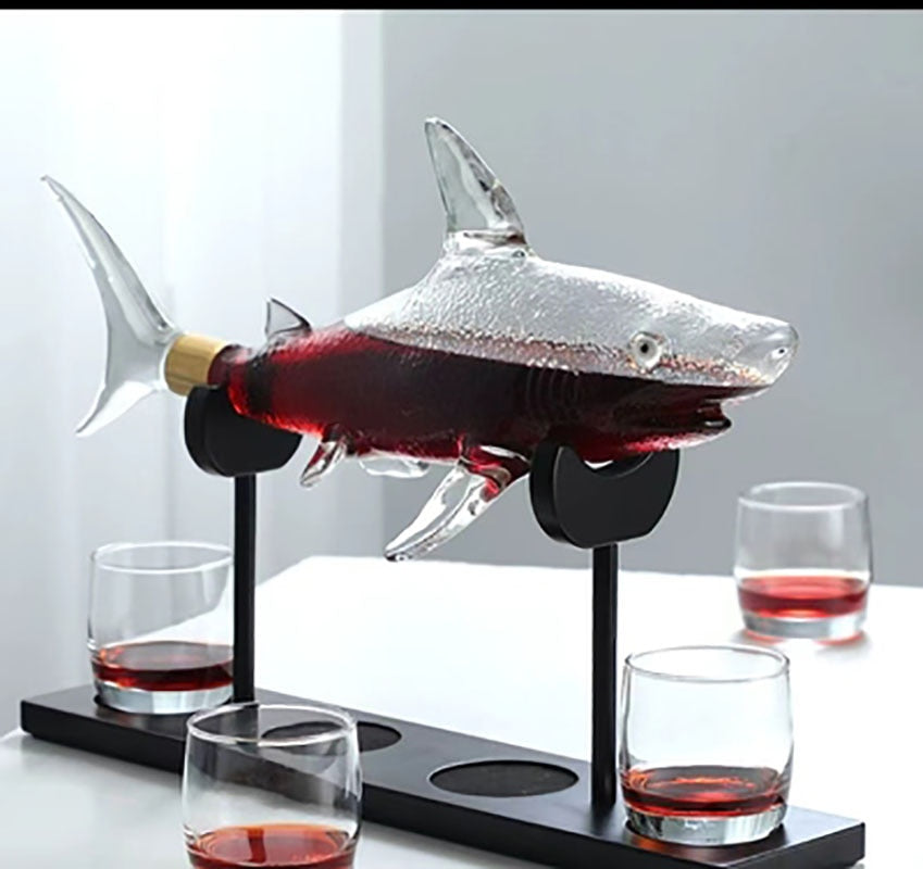 Creative Shark Shaped Drinks Dispenser