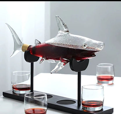 Creative Shark Shaped Drinks Dispenser