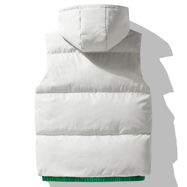 Warm Windproof Hooded Vest