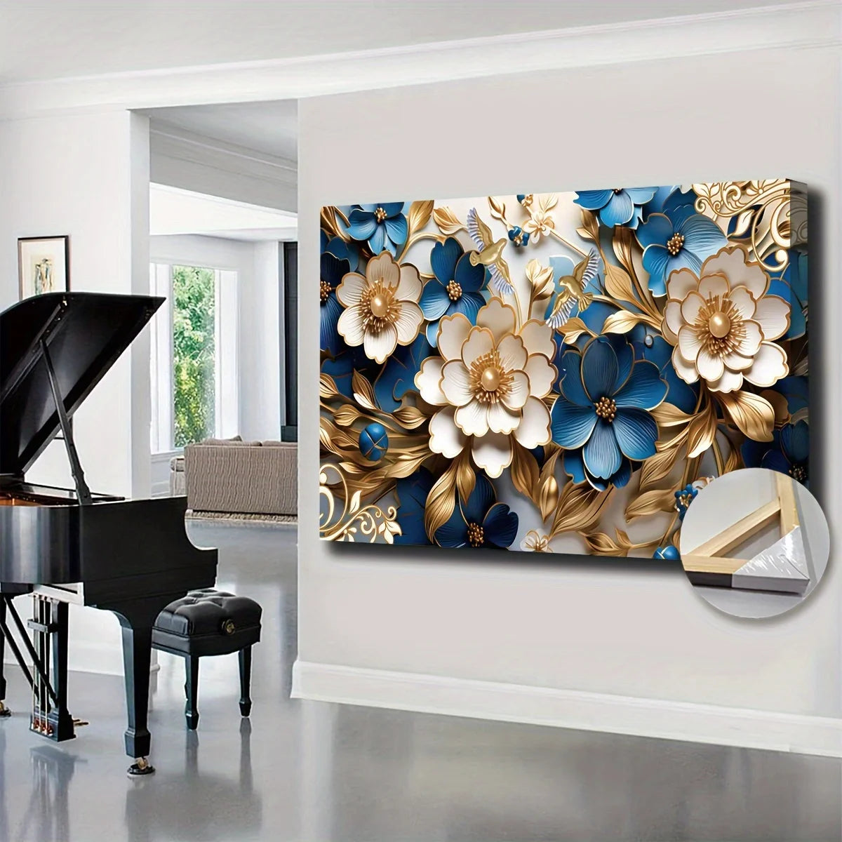 Canvas wall art decoration