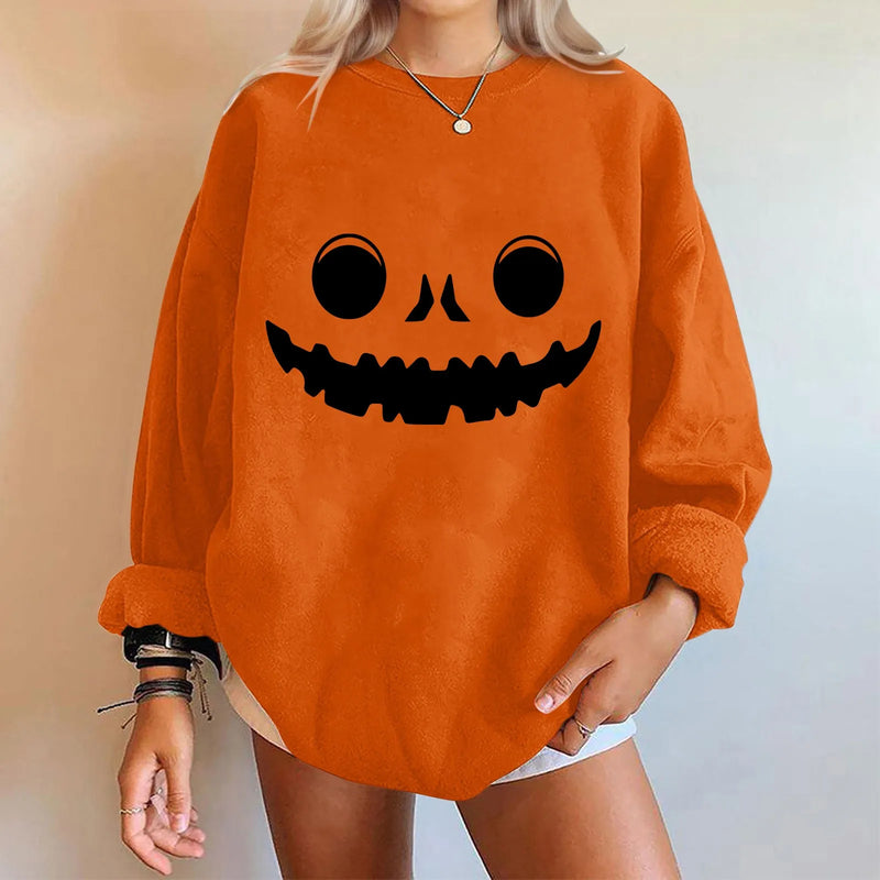 Fashion Retro 3d Printed Halloween Sweatshirt