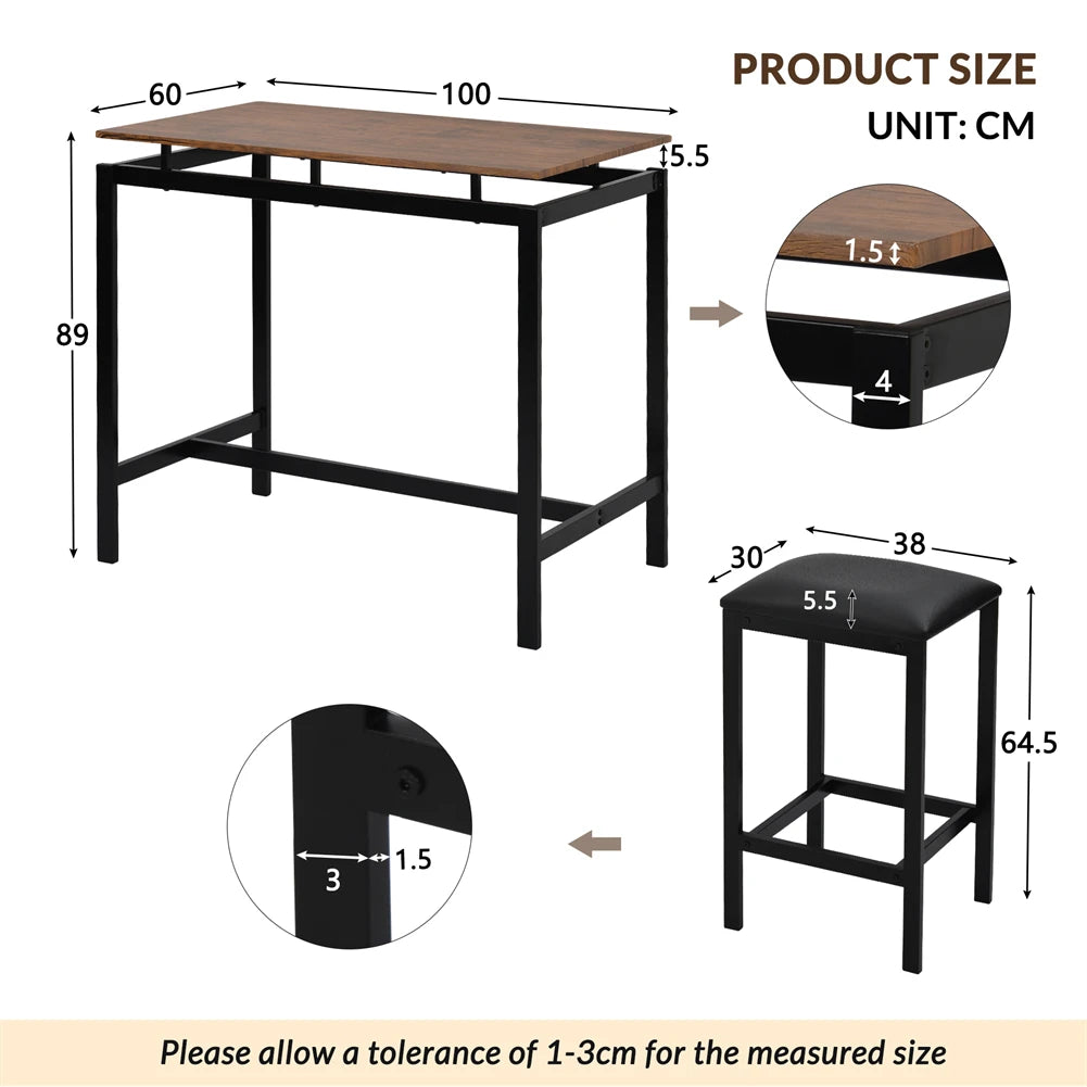 5pcs dining table set