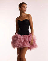Stylish A-Line Mini Prom Dress