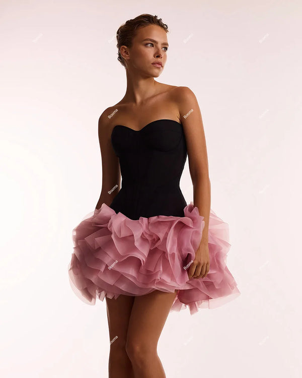 Stylish A-Line Mini Prom Dress