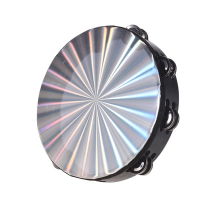 8/10 inch wooden radiant tambourine hand drum