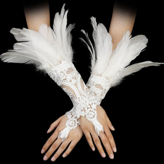 Halloween Party Fingerless Gloves