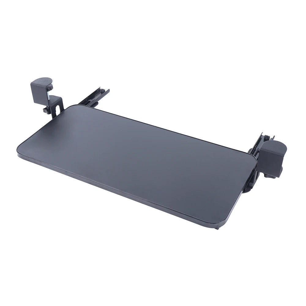 Computer keyboard mount slider tray