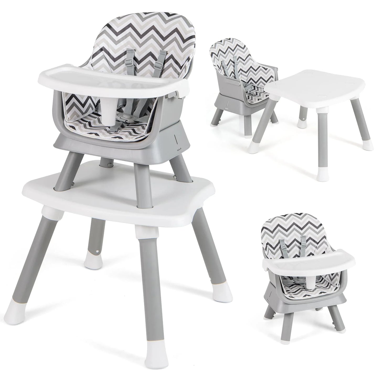 Convertible infant feeding chair