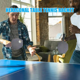 Wood Hexagon Table Tennis Racket