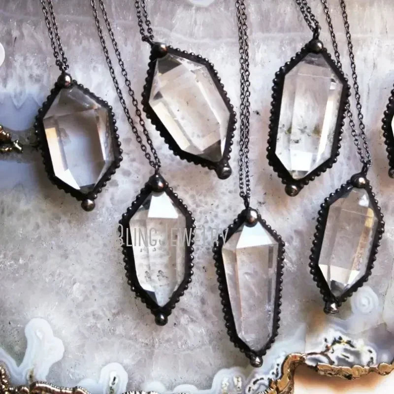 Crystal Stainless Steel Necklace