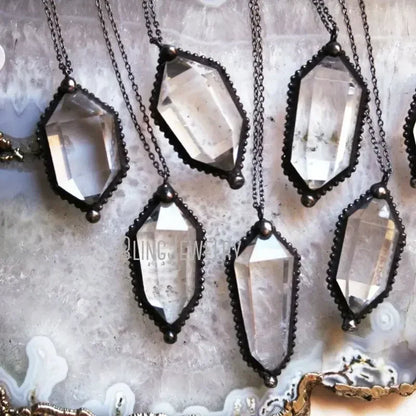 Crystal Stainless Steel Necklace
