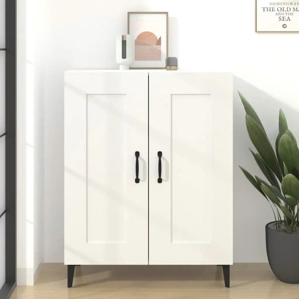 Modern White Sideboard Storage Cabinet