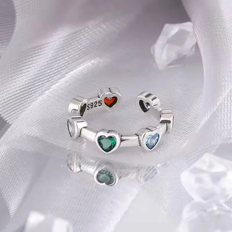 925 Sterling Silver Flower Ring