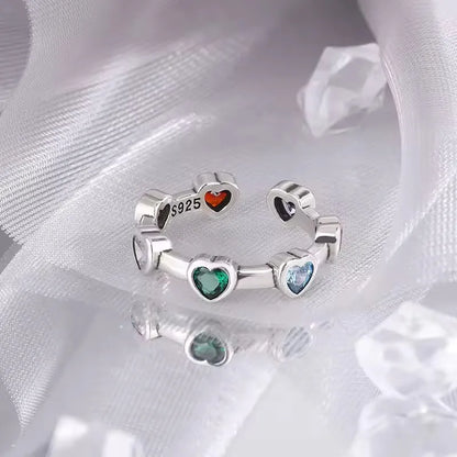 925 Sterling Silver Flower Ring