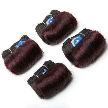 Brazilian curly hair weave bundles