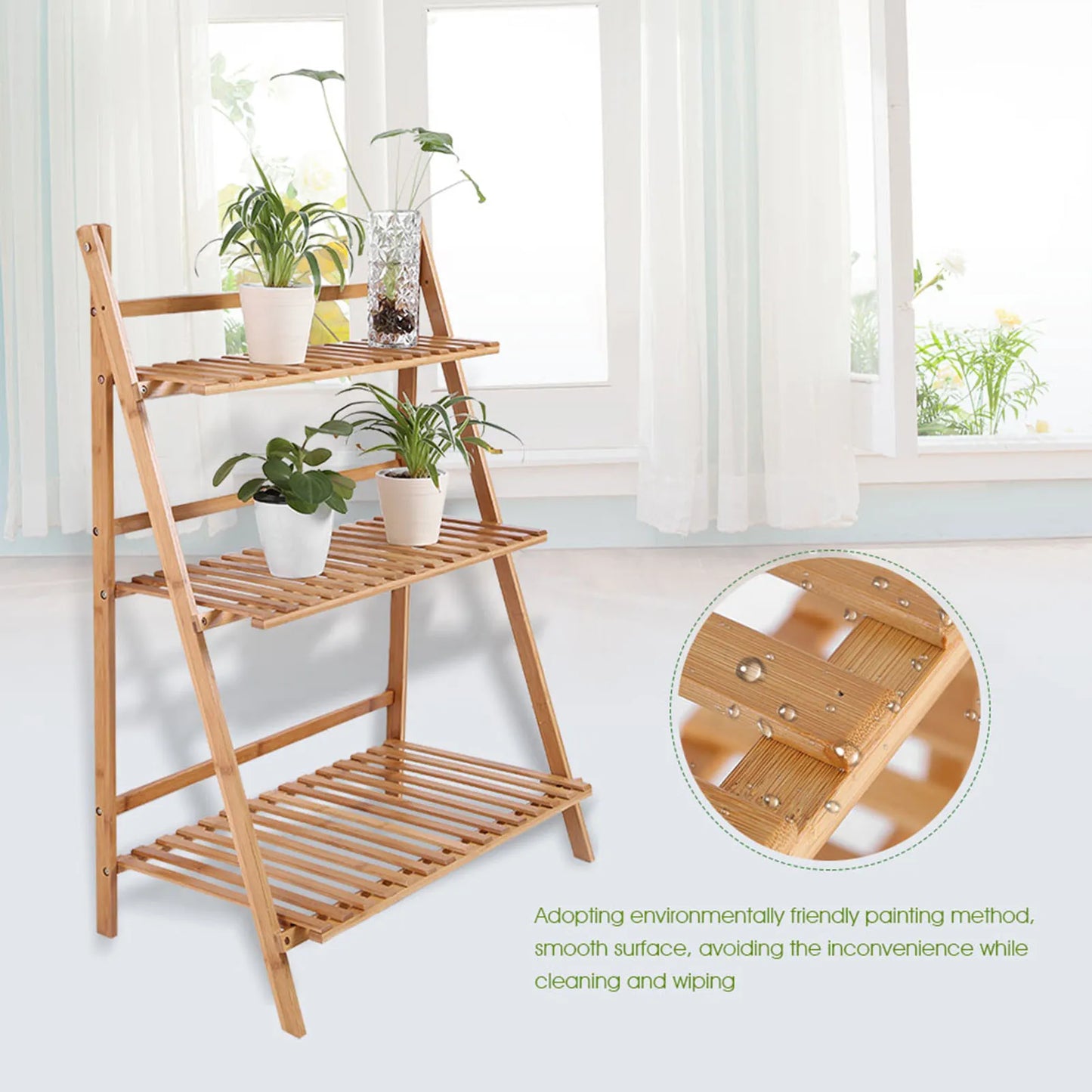Multi layer foldable flower plant pot