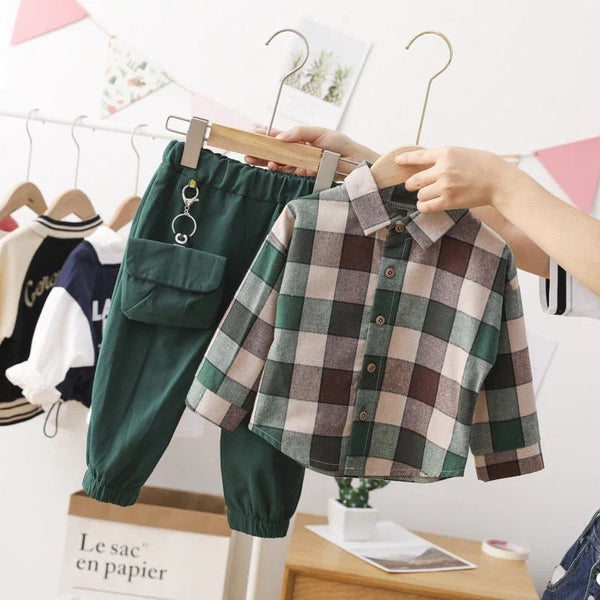 Autumn Cotton Toddler Clothing Set