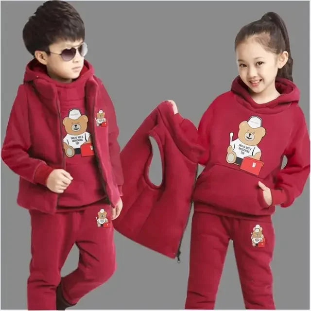 Kid's Warm Clothing Tracksuit