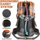 Lightweight Travel Backpack with Rain Cover