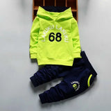 2pc Long Sleeve Hoodie + Trousers Set