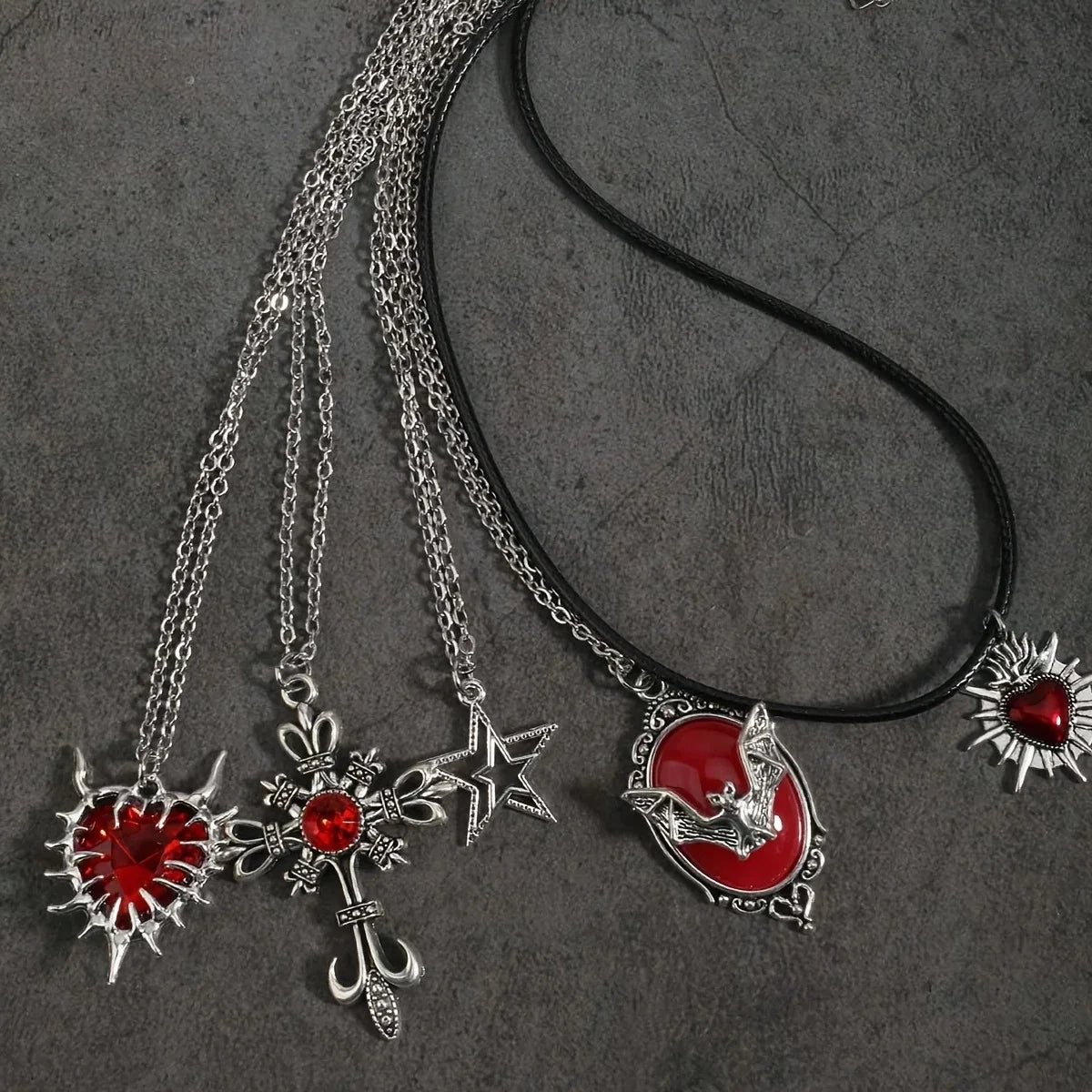 Gothic Halloween Jewelry Set