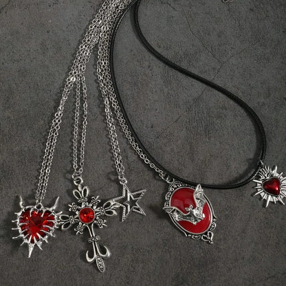 Gothic Halloween Jewelry Set