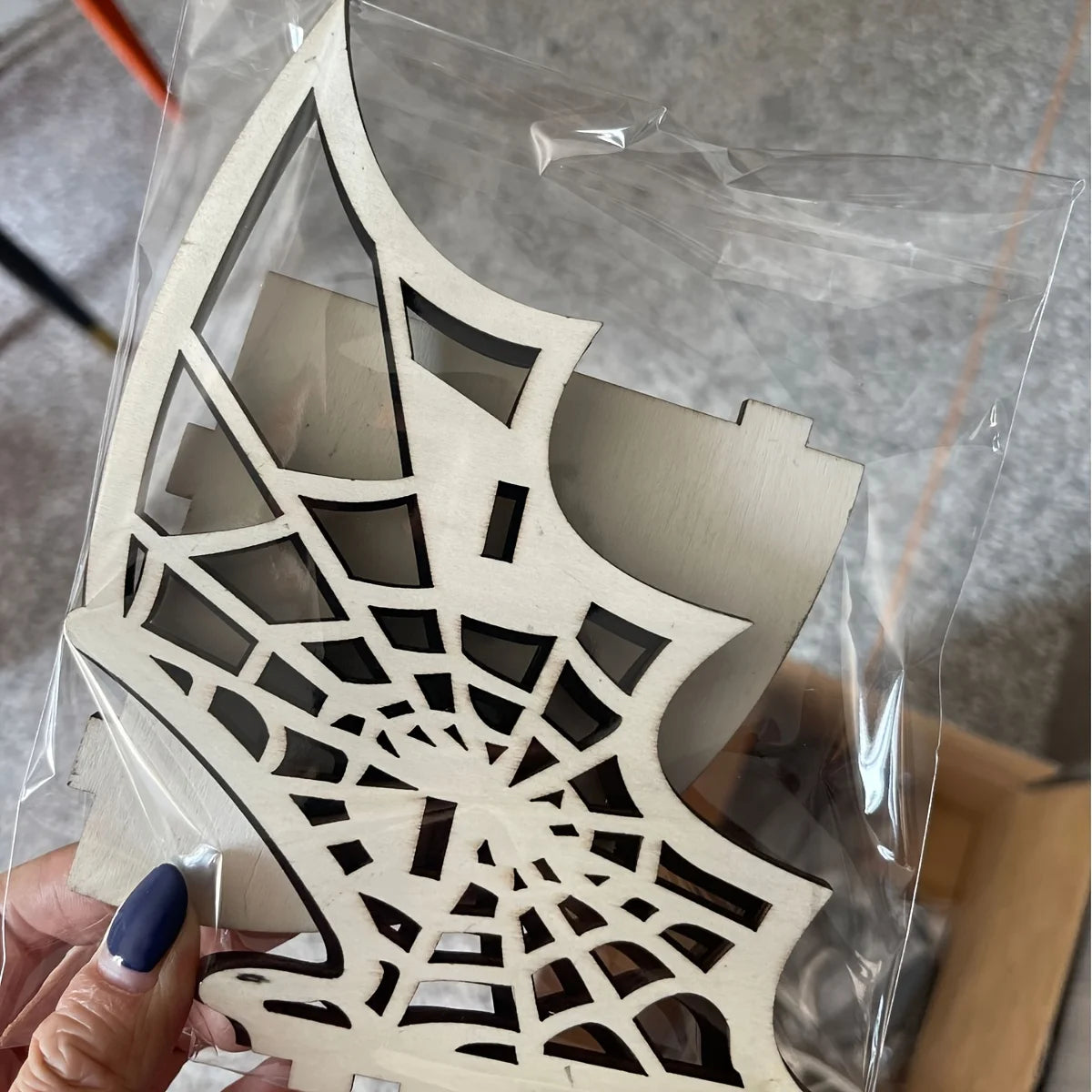 Creative Shape Storage Shelf Halloween Decoration