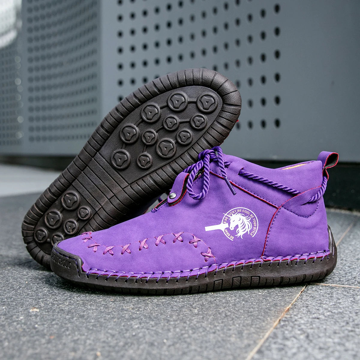 Western chic handmade ankle boots