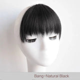 Synthetic Fake Bangs In Hair Extensions