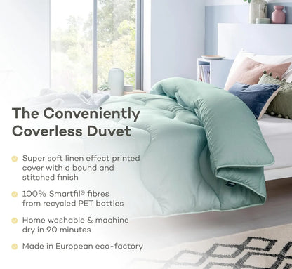 Double linen collection soft duvet