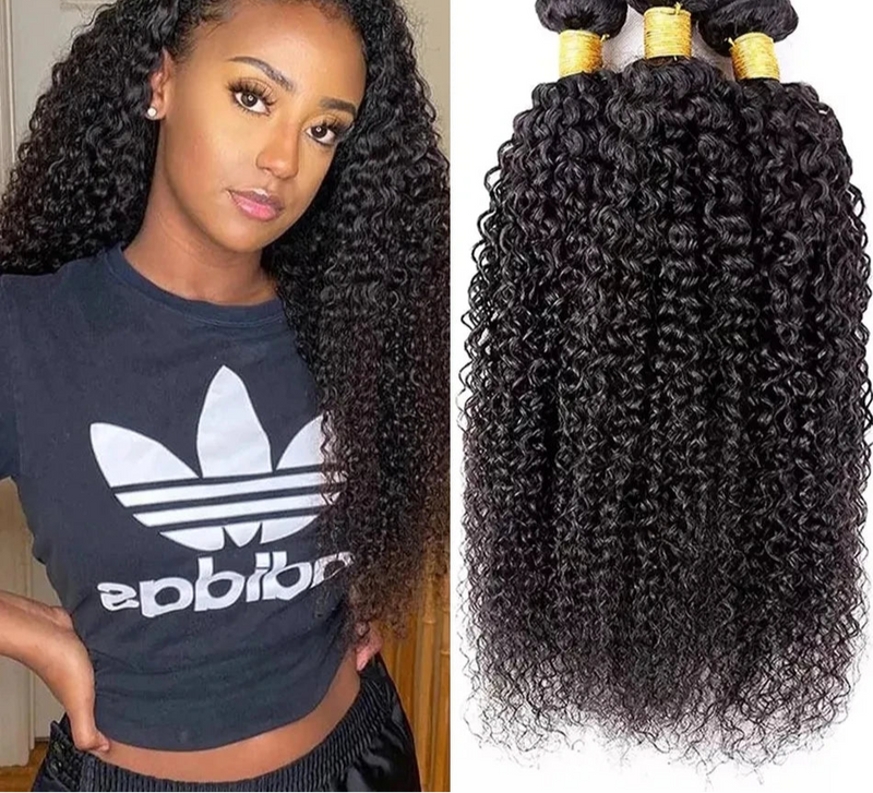 Kinky Curly Human Hair Bundles