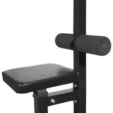 Power Tower with Barbell & Dumbbell Set