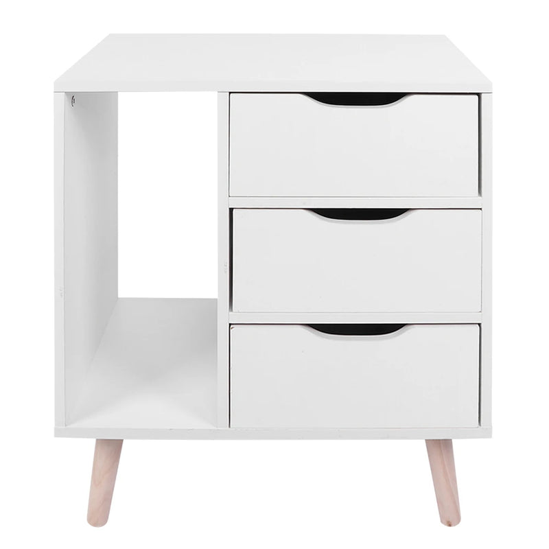 Night Stand Cabinet with Drawers
