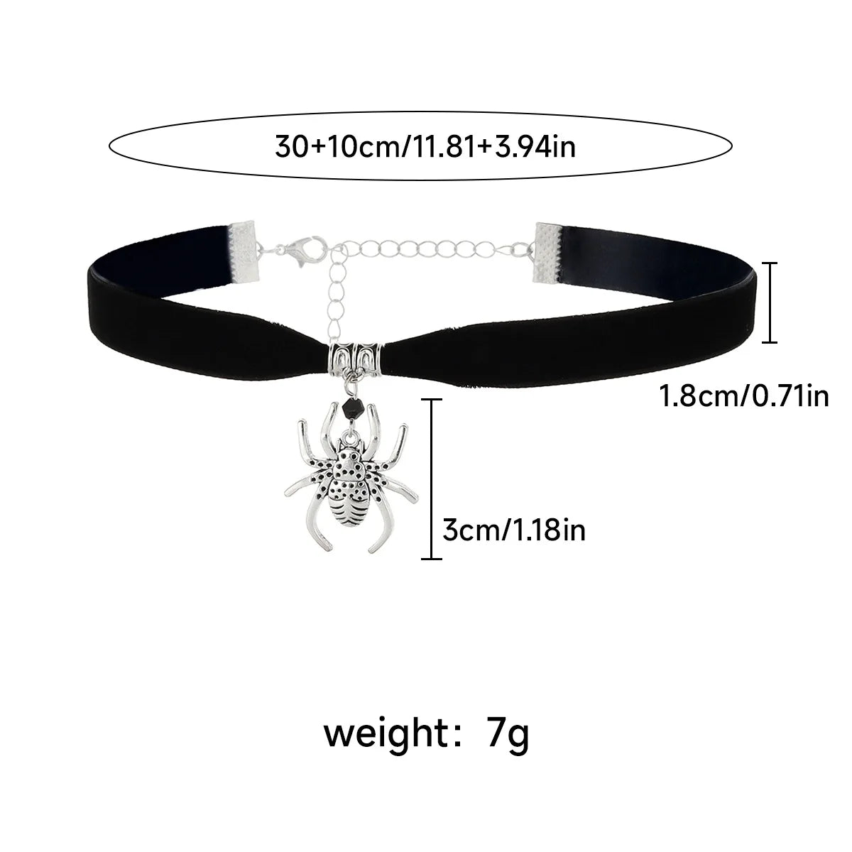 Gothic Style Choker Halloween Necklace