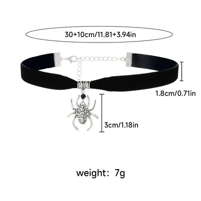 Gothic Style Choker Halloween Necklace